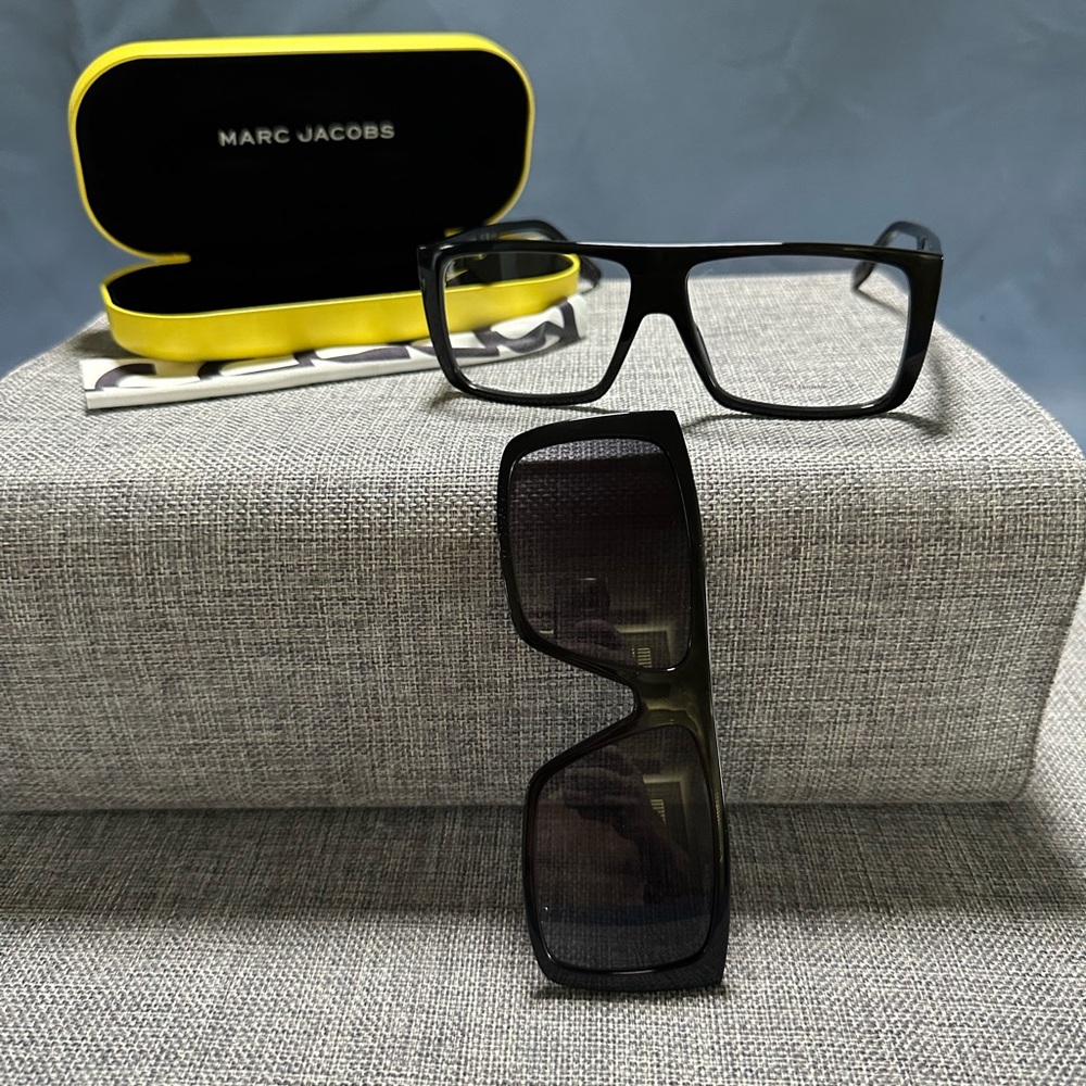 Marc Jacobs 2-in-1 Unisex Sunglasses & Optical Frames – Brand New